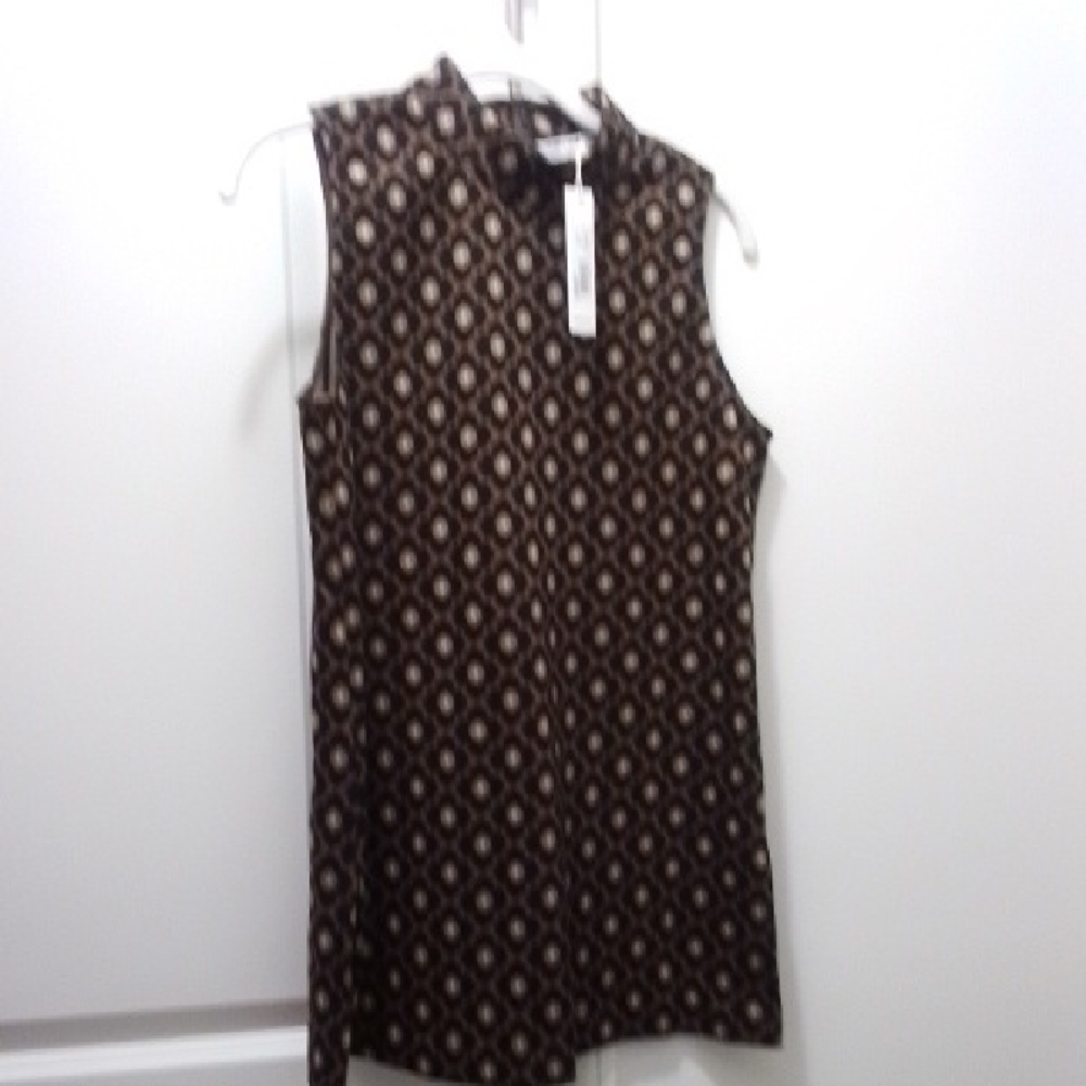 NWT Trina Turk Women's Geometric Tunic Top